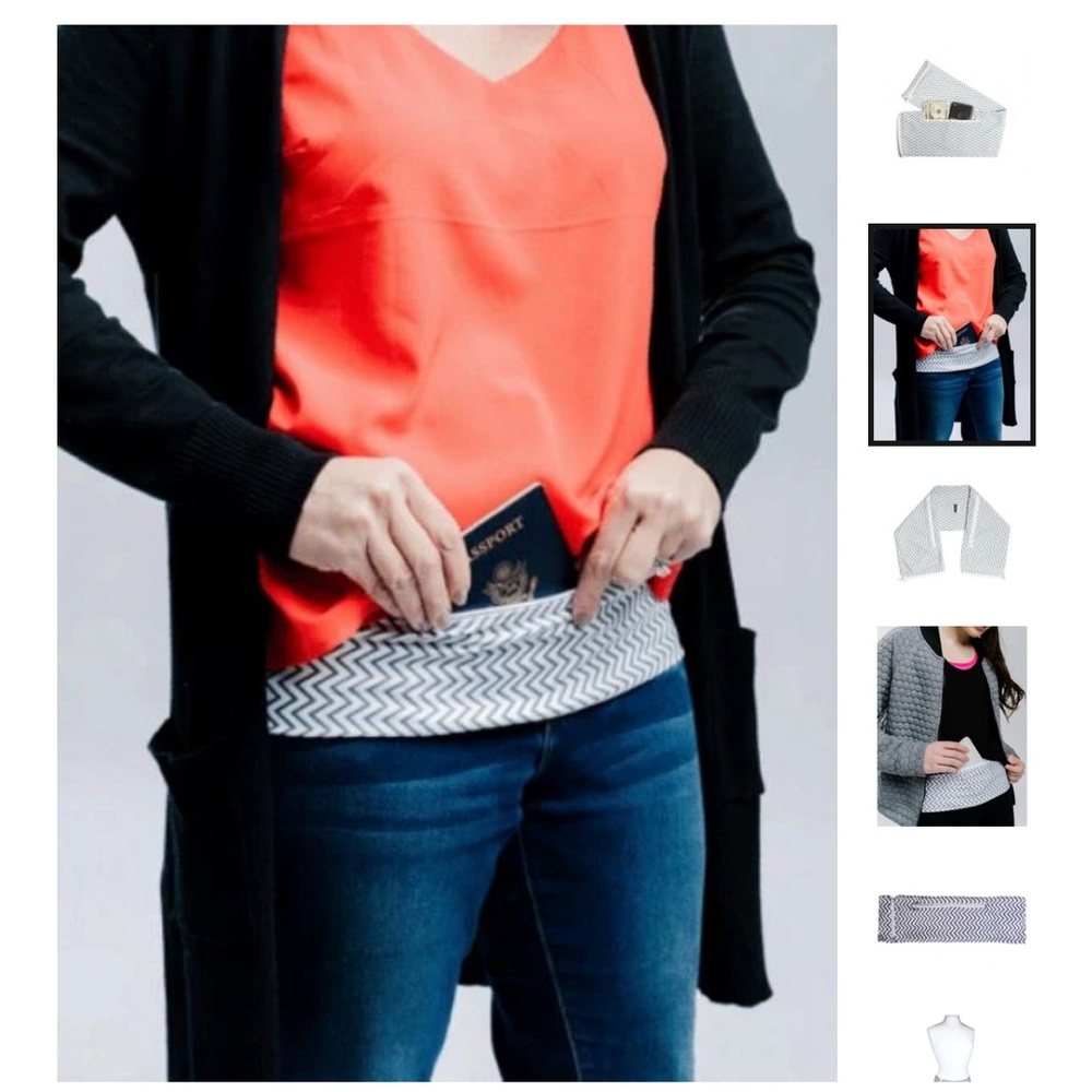 FUSION BELT Mini Chevron Pattern - Picture 2 of 14